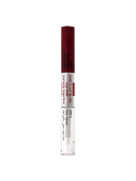PUPA MADE to LAST LIP DUO (11) long lasting liquid lipstick 4 * 2