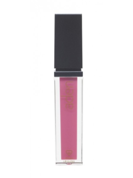 ADEN LIP GLOSS (02 baby pink) moisturizing gloss new