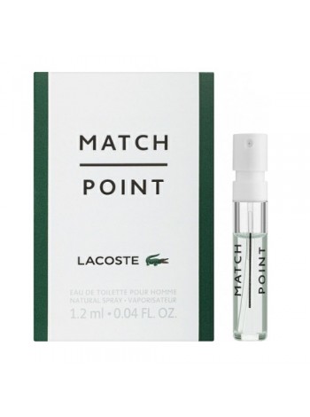Lacoste Match Point Pour Homme edt 1.2 ml vial