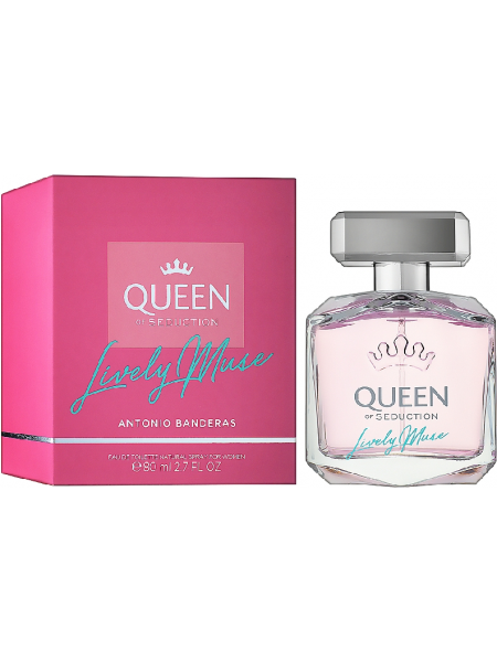 Antonio Banderas Queen of Seduction Lively Muse For Women edt 80 ml