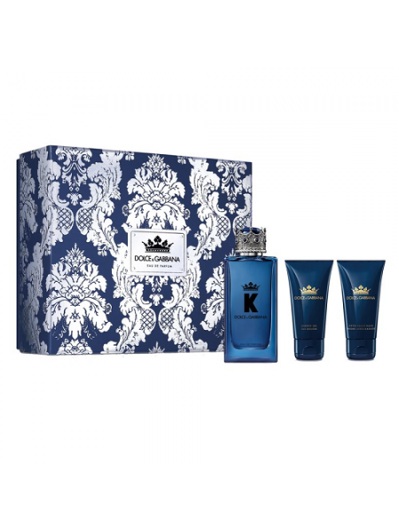 Dolce & Gabbana K Eau De Parfum edp Set (100 ml+AFSH/BAL50 ml+S/G 50 ml)