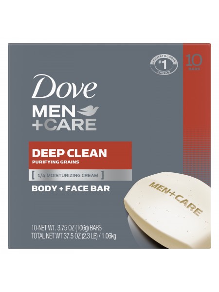 Dove Deep Clean Body and Face Bar Set