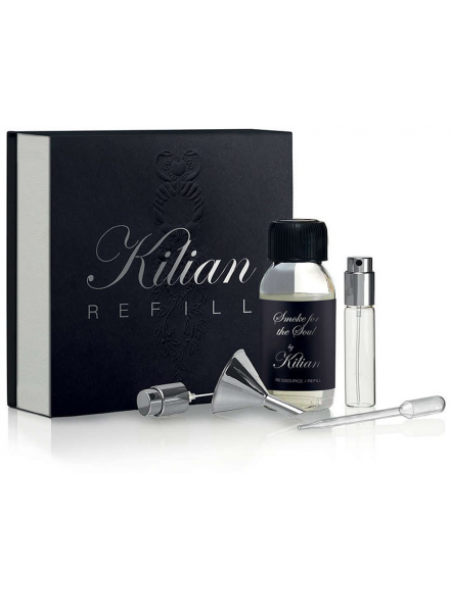 Kilian Smoke for the Soul (refill/50ml + funnel + dropper + vial/7.5ml + spray)