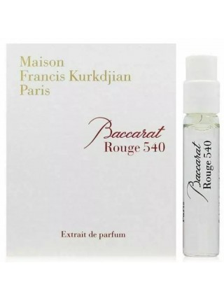 Maison Francis Kurkdjian Baccarat Rouge 540 Extrait de parfum  2 ml