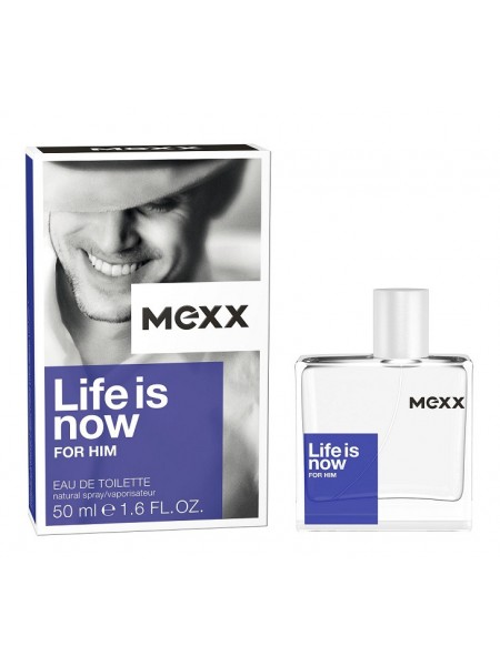 Mexx Life is Now for Him edt 50 ml