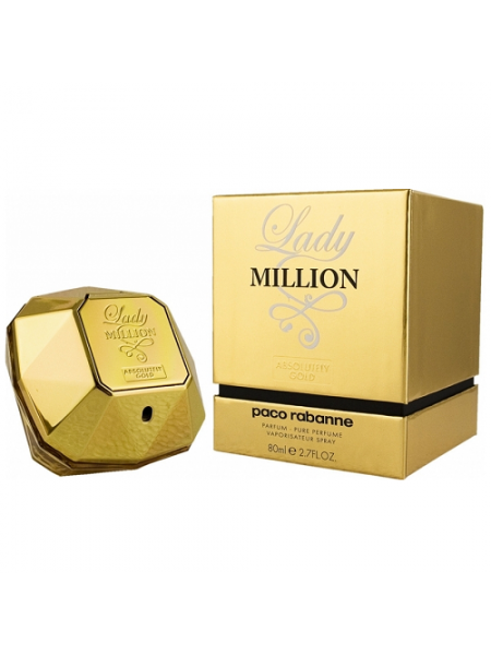 Paco Rabanne Lady Million Absolutely Gold edp 80 ml