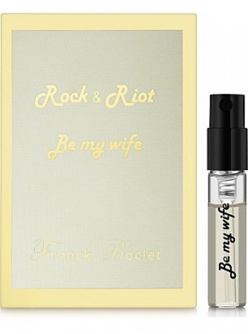 Franck Boclet Romantigue Collection Rock & Riot Be My Wife extrait de parfum minispray 1,5 ml