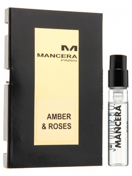 Mancera Amber & Roses edp minispray 2 ml