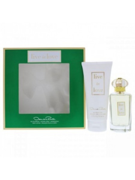 Live In Love by Oscar De La Renta 2 pc