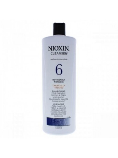 System 6 Cleanser by Nioxin 1000 ml