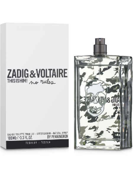 Zadig & Voltaire This Is Him No Rules edt tester 100 ml