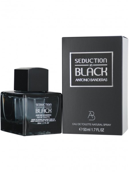 Antonio Banderas Seduction in Black For Men edt 50 ml