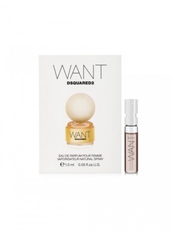 Dsquared2 Want Pour Femme edp 1.5 ml vial 