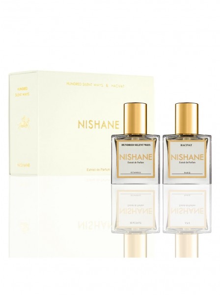Nishane Hacivat Extrait de Parfum 15 ml + Nishane Hundred Silent Ways Extrait de Parfum 15 ml